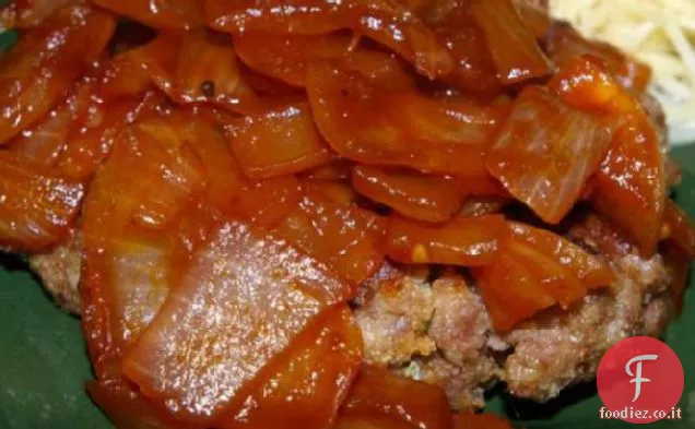 Hamburger in stile giapponese di Iron Chef Winner