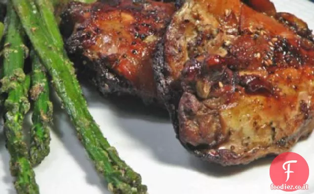 Cosce di pollo brillo