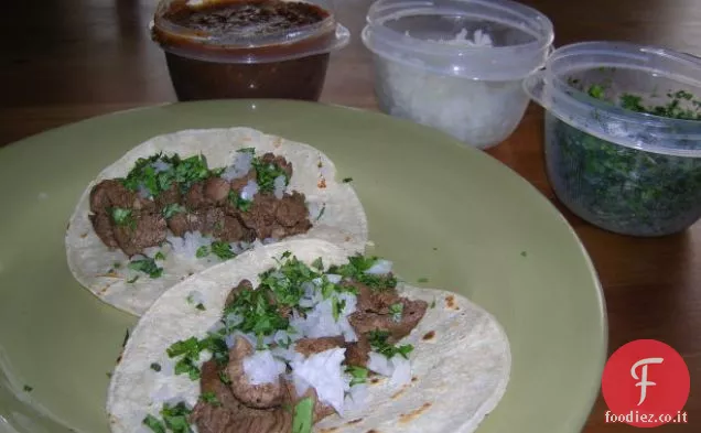 Tacos Stile Taqueria-Carne Asada