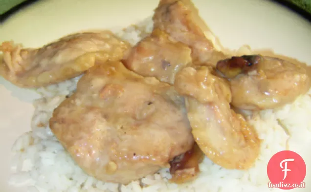 Pollo cinese alla noce della mamma