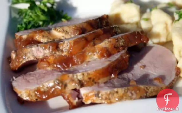 Lonza di maiale salata