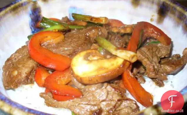 Sizzling Manzo Stir-Fry
