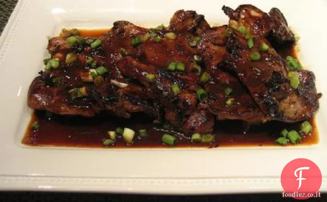 Cosce di pollo asiatico