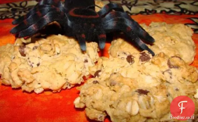 Biscotti di farina d'avena con gocce di cioccolato
