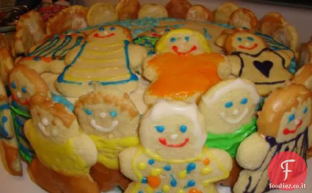 Biscotti di zucchero morbido glassato di Kathy