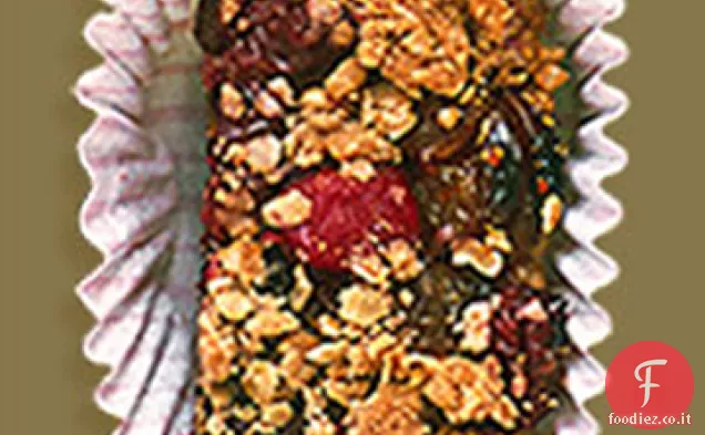 Barrette di briciole di frutta