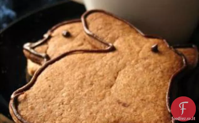 Biscotti di zucchero al cioccolato laminati