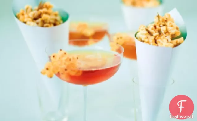 Popcorn al rosmarino e caramello