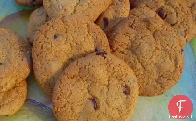 Biscotti di mandorle al cioccolato dolci e salati