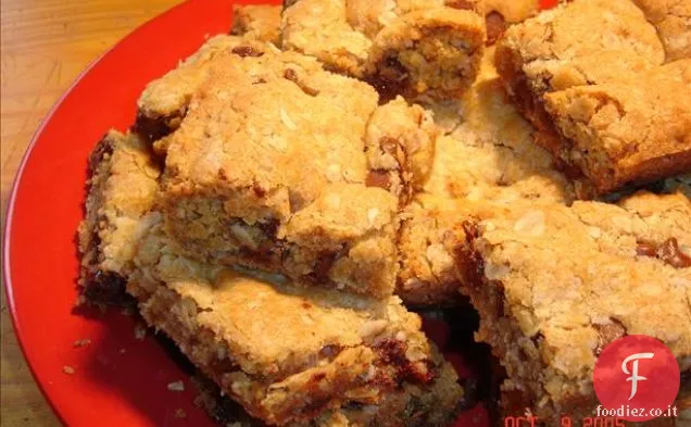 Biscotti di farina d'avena in polvere sottili e croccanti