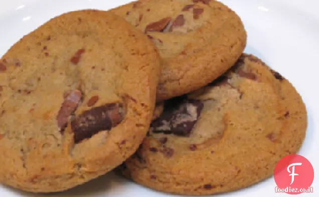 Dischi volanti con gocce di cioccolato