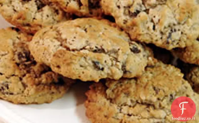 Biscotti di farina d'avena Uvetta V