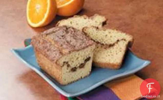 Cannella-Arancione Swirl Pane