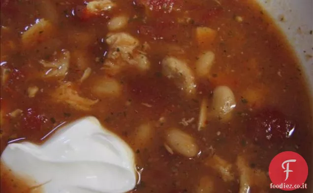 Zuppa di pollo e pomodoro Chipotle