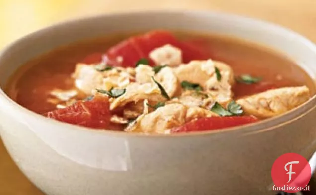 Zuppa di tortilla di pollo Chipotle