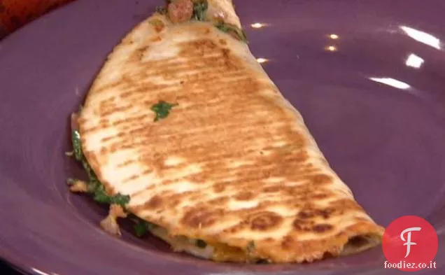 Sud incontra ovest Quesadillas