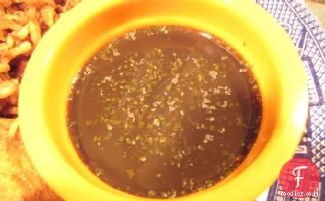 Chutney (Tamarindo e salsa di coriandolo ) 