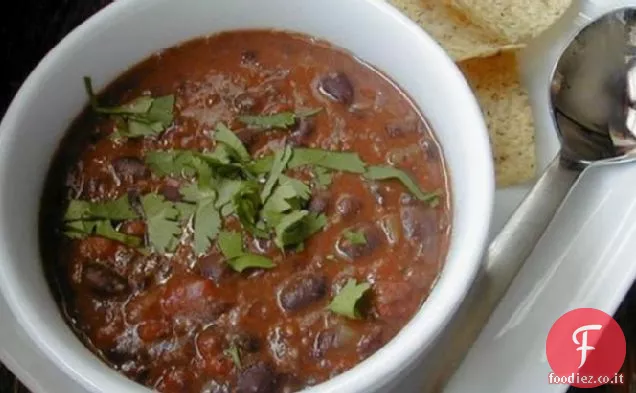 Troppo facile Zuppa di fagioli neri