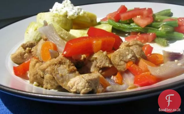 Pollo peruviano brasato