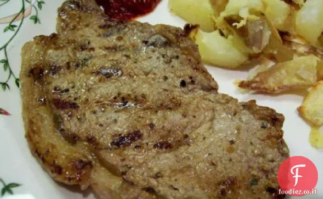 Lime-Coriandolo Bistecca alla griglia