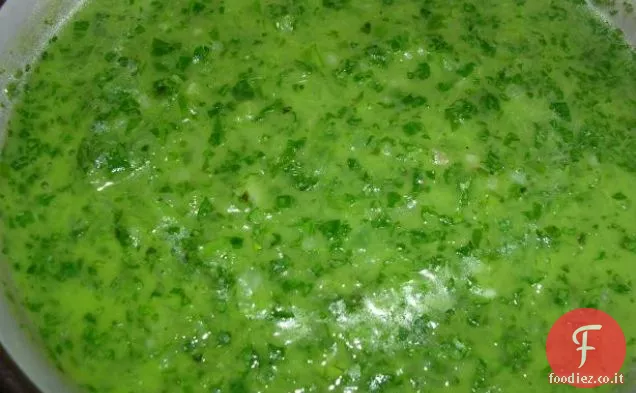 Salsa o diffusione di cheddar