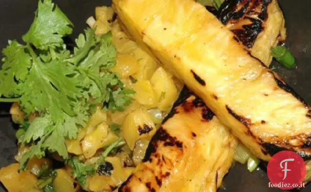 Insalata di ananas alla griglia