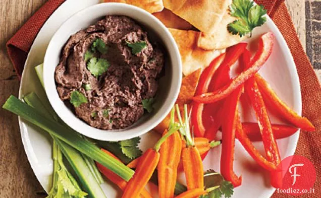 Hummus di fagioli neri