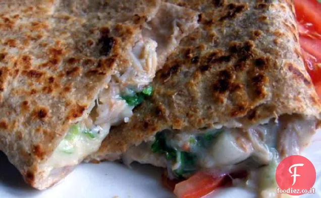 Quesadillas di granchio