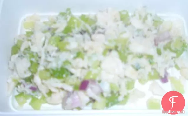 Insalata di granchio no-Mayo