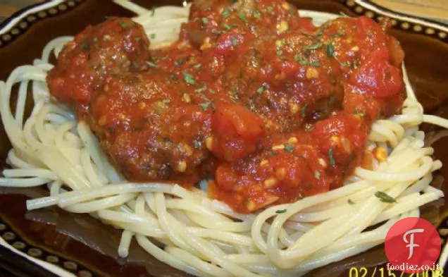 Polpetta e salsa di pomodoro (Tagine marocchina)