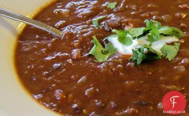 Zuppa di fagioli neri