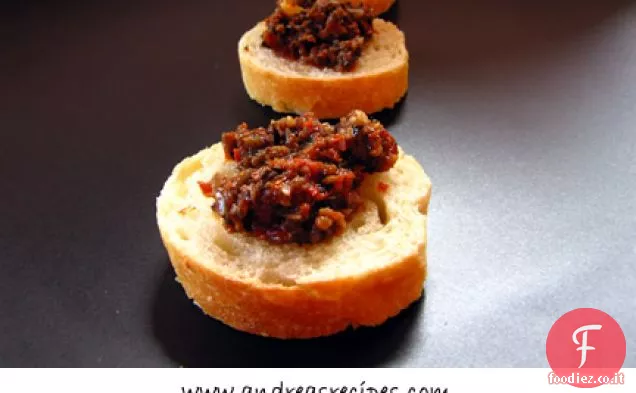 Tapenade di pomodoro essiccato al sole