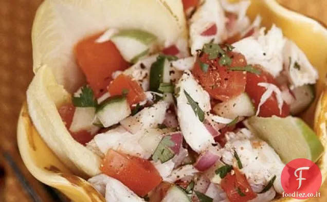 Insalata di granchio alla messicana