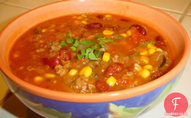 Fagioli neri e orzo