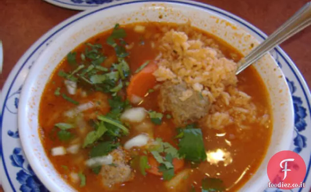 Zuppa di Albondigas