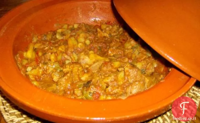 Omelette con formaggio di capra, cipolle verdi e coriandolo