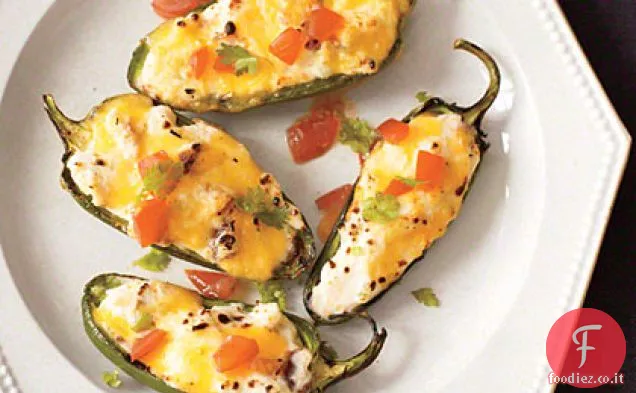 Jalapeños ripieni alla griglia