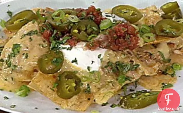 Nachos di pollo impressionante