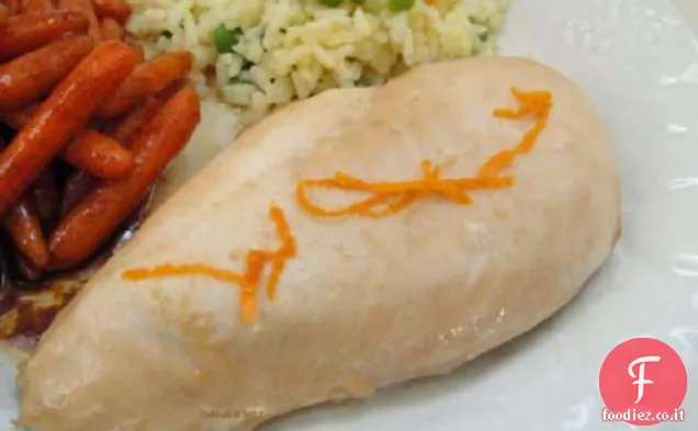Felice arancione Acero Pollo
