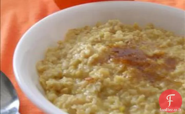 Farina d'avena arancione