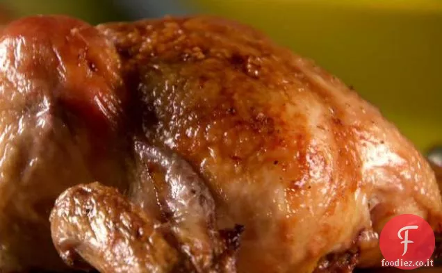 Galline della Cornovaglia soffocate dall'aglio
