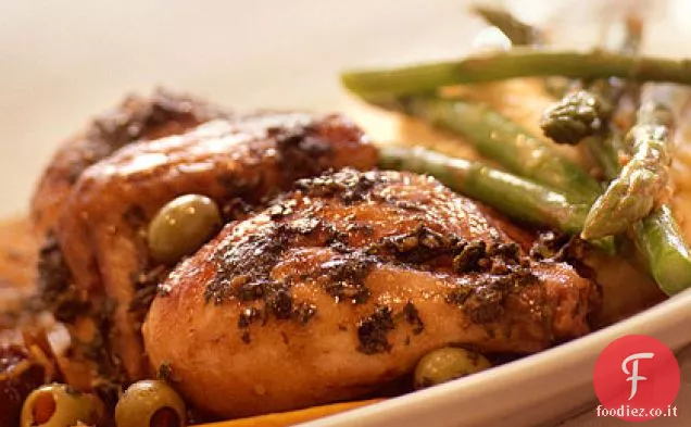 Galline della Cornovaglia marocchine