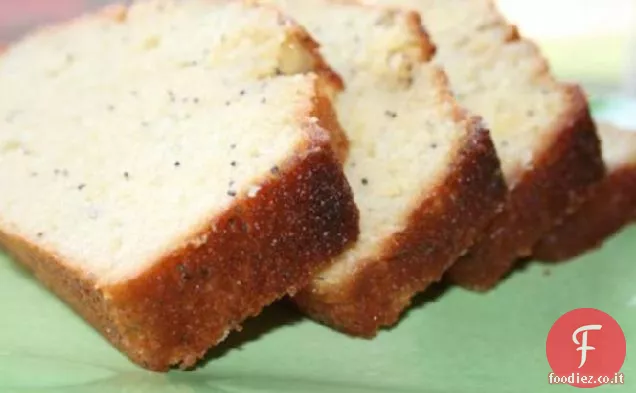 Pane di semi di papavero al limone