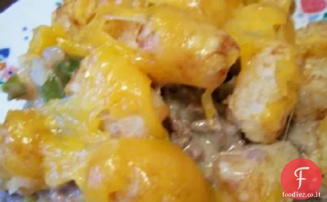 Tater Tot Casseruola - Basso contenuto di grassi