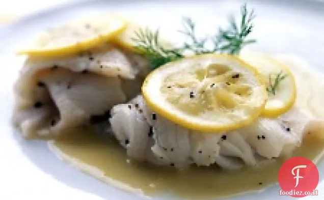 Sogliola con salsa al limone e burro