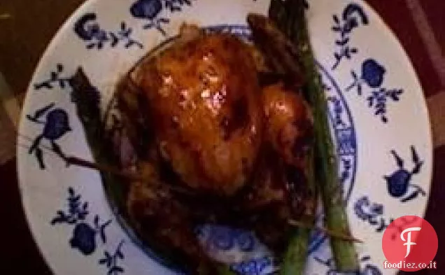 Galline della Cornovaglia con salsa al liquore al caffè