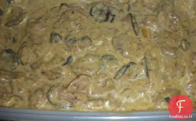 Fornello lento Manzo alla Stroganoff
