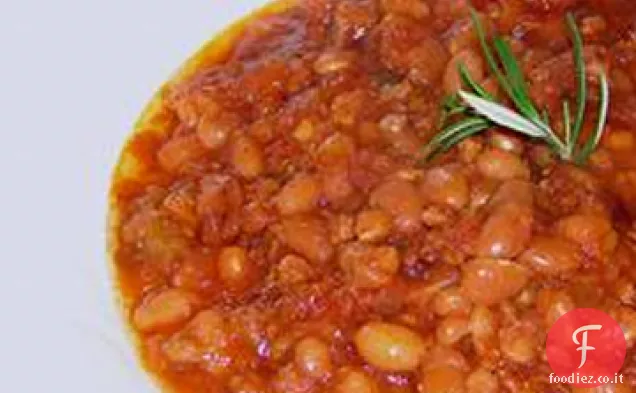 Fagioli al forno in stile occidentale