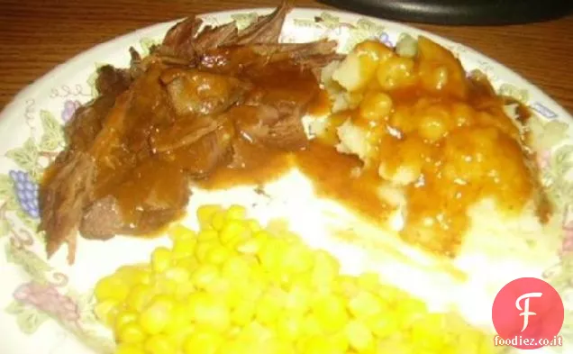 Arrosto di manzo con sugo