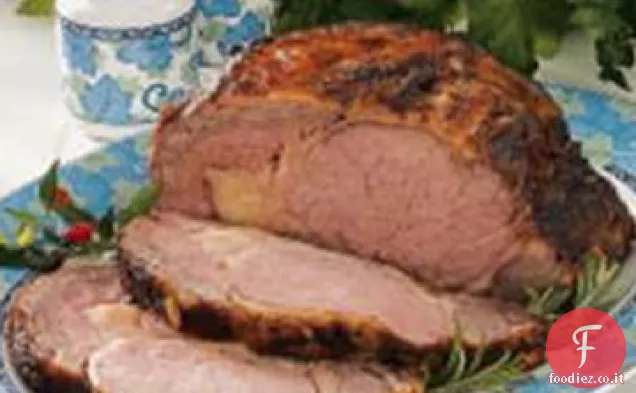 Arrosto di costine condite